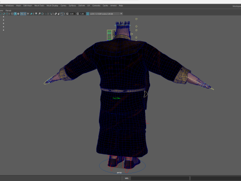 Medieval Royal Rigged Stylized 3D King Character 3D Модель