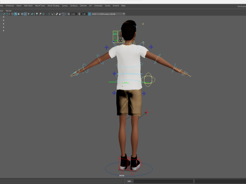 Relaxed and Cool Look Stylized 3D Young Male Character 3D मॉडल