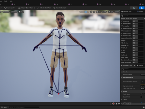 Relaxed and Cool Look Stylized 3D Young Male Character 3D मॉडल
