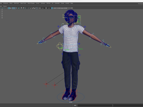 Charming Young Man Rigged Expressive 3D Happy Boy Modèle 3D