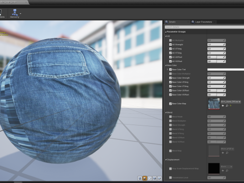 Realistic Bleu Jeans for Men Rigged 3D मॉडल