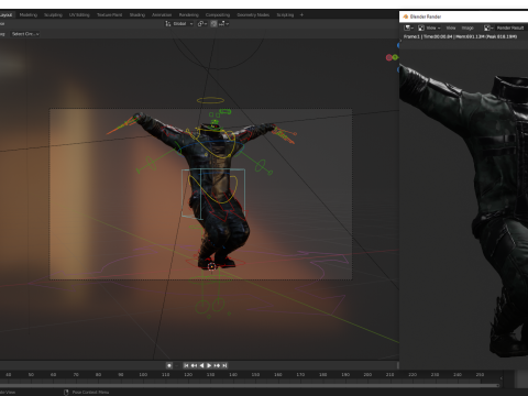 Rigged Outfit 3Dモデル