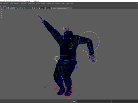 Rigged Outfit 3Dモデル