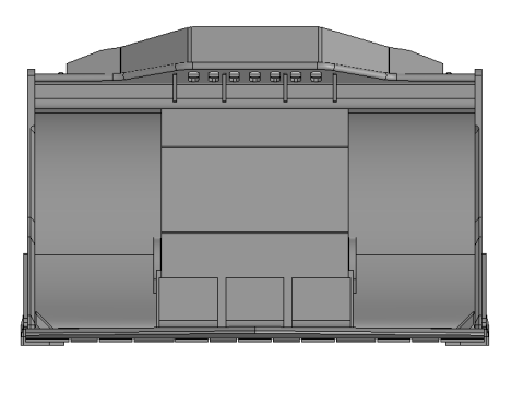 Bucket for mine loader XYWJ-6 Modèle 3D