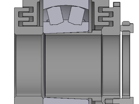 Bearing support 22326KEJW33C3 Model 3D