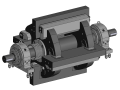 Rotor NP 1110 for impact crusher Modelo 3D