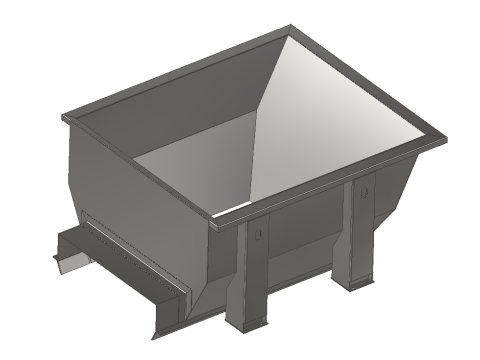 Loading hopper 3D Model