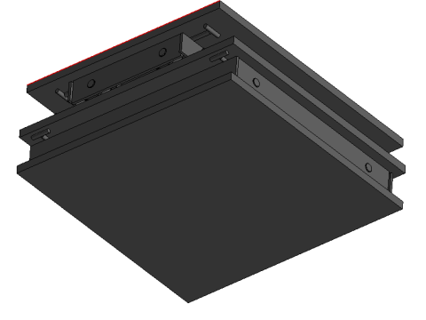 Two-level roller support for pipes d1020 and d1220 Model 3D