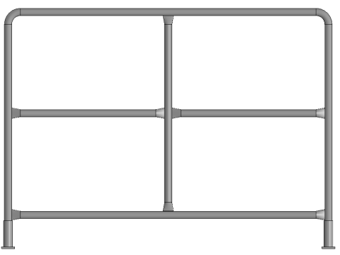 Fence is removable L1000 L1500 3D Model