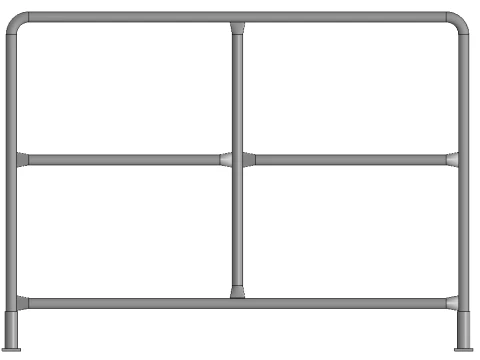 Fence is removable L1000 L1500 3D Model