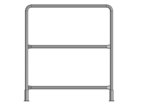 Fence is removable L1000 L1500 3D Model