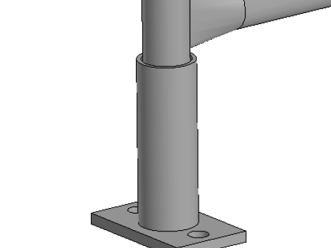 Fence is removable L1000 L1500 3D Model