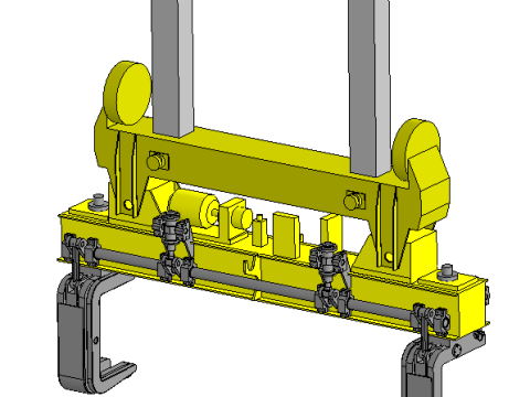 Hydraulic Traverse Modelo 3D