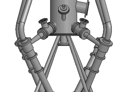 Gypsum cyclone 3D Model