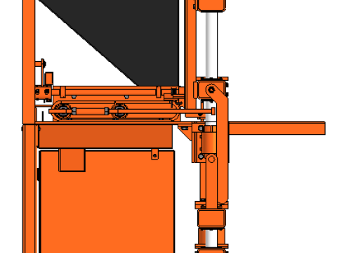 Brick press machine automatic 3D Model