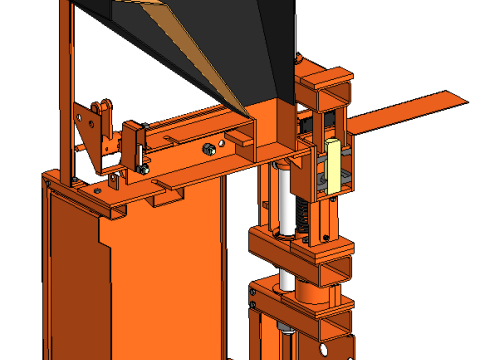 Brick press machine automatic 3D Model