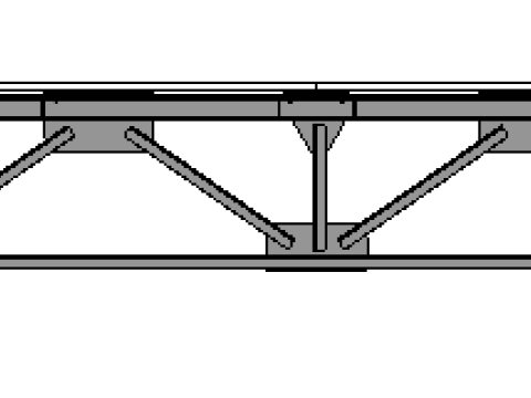 Rack for measuring the curvature of rolled products 3D-Modell