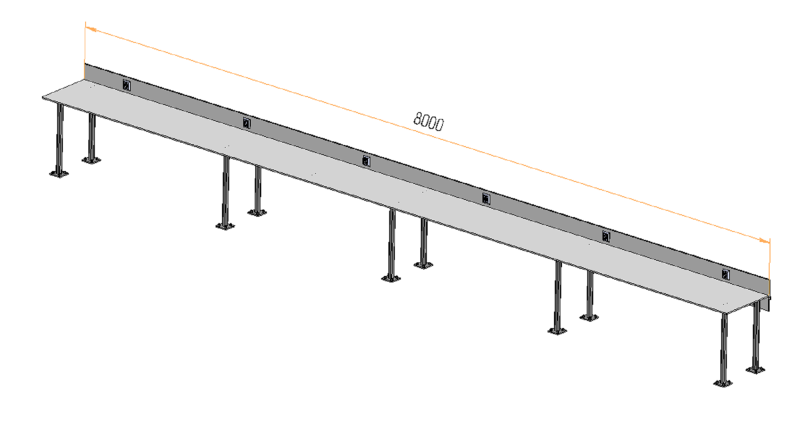 Table for working on the terrace 3Dモデル .c4d .max .obj .3ds .fbx .stl .blend 
