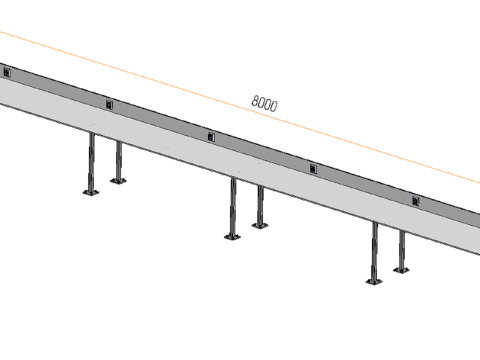 Table for working on the terrace 3D Model