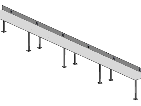 Table for working on the terrace 3Dモデル