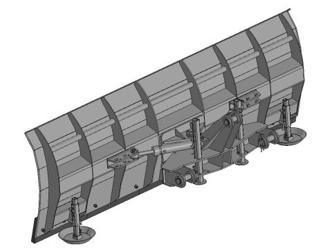 Snow plow Modèle 3D