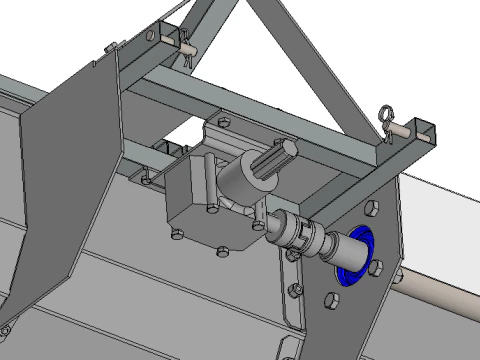 Concrete Mixer Bucket 3D Model