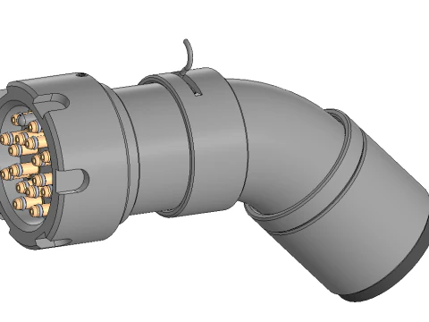 Multi-hose High pressure hose 3D Model