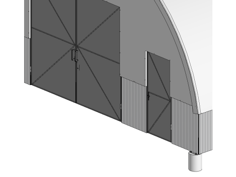 Hangar tent 3Dモデル
