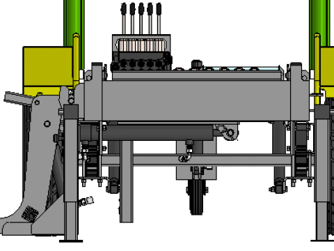 Mobile Band Sawmill 3D Model