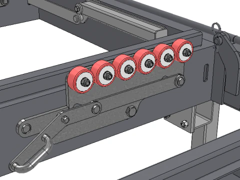 Mobile Band Sawmill 3D Model