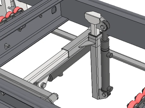 Mobile Band Sawmill 3D Model