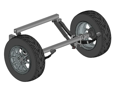 Mobile Band Sawmill 3D Model