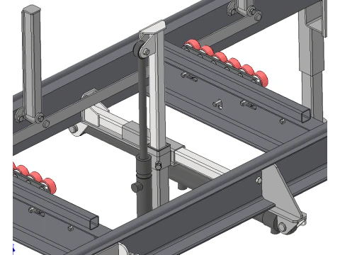 Mobile Band Sawmill 3D Model