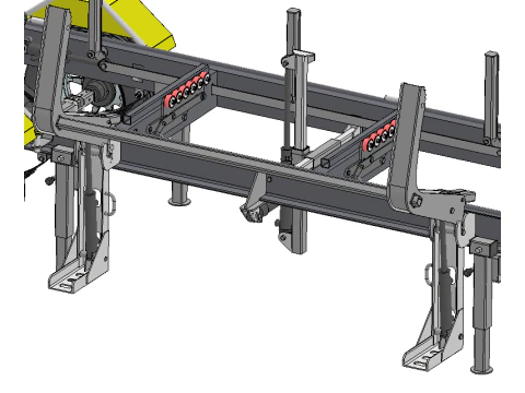 Mobile Band Sawmill 3D Model