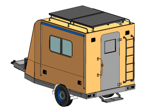 Camper 3D Model