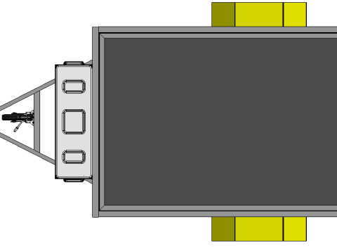Trailer 750 kg 3D 模型