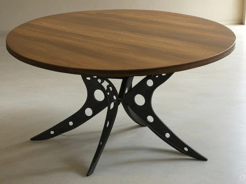 Mesa ao ar livre Modelo 3D