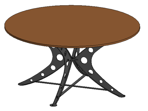 Table Outdoor 3Dモデル