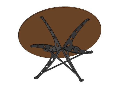 Table Outdoor 3Dモデル