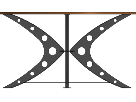 Table Outdoor 3Dモデル