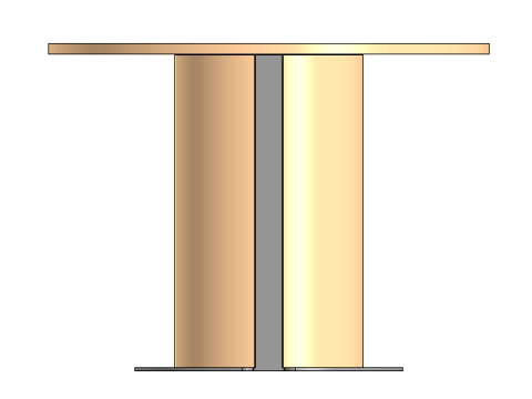 Table for bank 3D Model