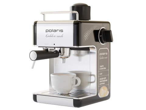 Coffee maker Polaris PCM 4006A Golden rush Modelo 3D