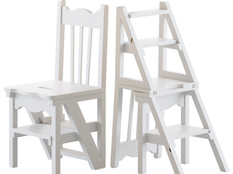 Transformable chair Elemento 3D Modell