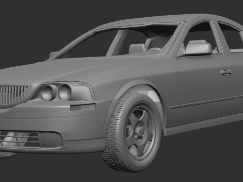 Lincoln LS 1999 3D-Druckmodell