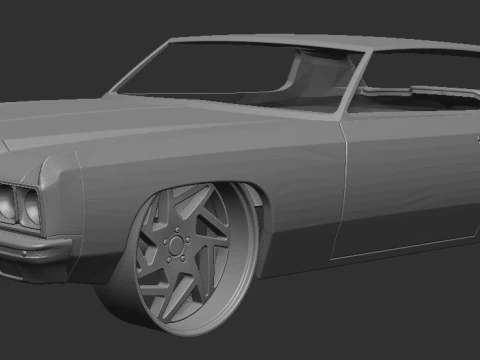 Chevrolet Impala 1973 3D printmodel