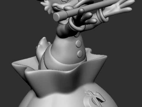 Scrooge McDuck Pack 3D Print Model