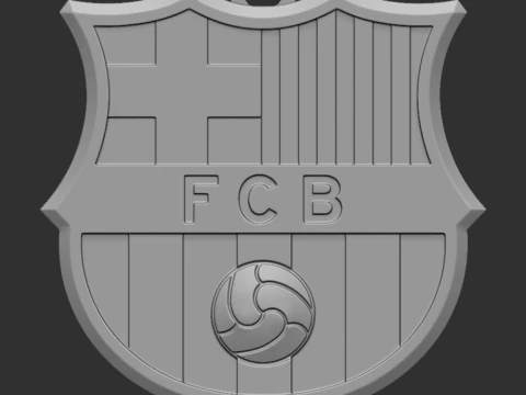 FC Barcelona 3D Print Model