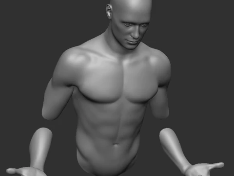 Człowiek wychodzący ze ściany &ndash; Hombre saliendo de la pared Model do druku 3D