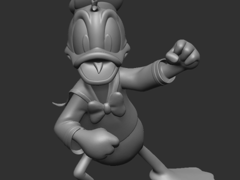 Donald Duck - Pato Donald 3D Принт Модель
