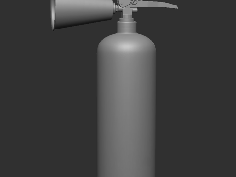 Fire Extinguisher - Extintor 3D Print Model